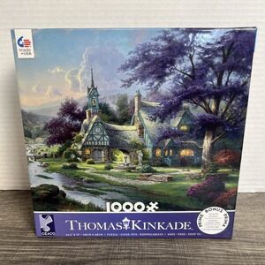 Ceaco Thomas Kinkade Painter Of Light Clocktower Cottage 1k Piece Puzzle Sealed